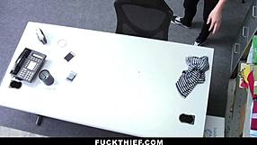 Teen Suspect Hides Goods in Pants Then Gets Doggystyle Punished by Cop!