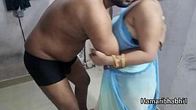 Desi Bhabhi's Massive Ass Pounded Hard in Saree Fuck Fest