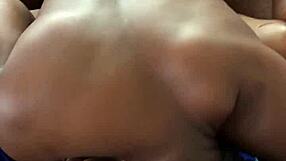 Neighbor's girlfriend moans screaming in country home doggystyle missionary with huge BBC. Passionate sex brings multiple orgasms