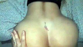 met this blonde with swollen pussy at gym, now she's gaping for my cock