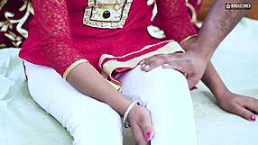 south indian desi virgin's first anal stretches wide for massive cumshot facial