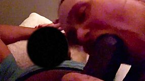 midget bimbo chokes on bbc gumjob in ripped clothes bedroom storm