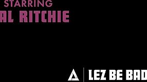 lez be bad babe your pussy mine as gal endures femdom belt spanking