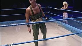 WWF Ivory slams Miss Kitty in epic mud wrestling match