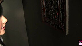 imagine cute ashley rubbing big clit on long shaft