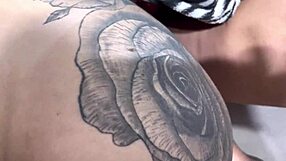 wet tanned big tits homemade ass lick turns into anal pounding