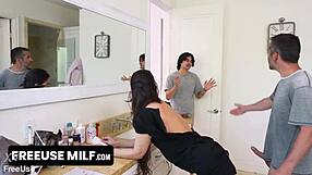 i can't believe my newlywed milf wife angelina moon rides for cash