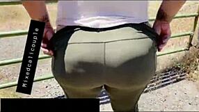 Latina Hotwife Takes Monster BBC Outdoors