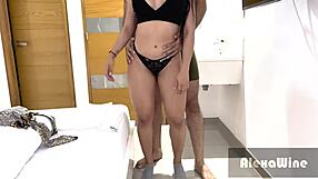 Latina Teen 18+ Seduces Coworker with Perfect Body and Cock