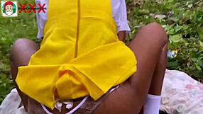 Passionate African Santa Fucks Friend's Horny Stepdaughter