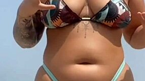 beach african hunk oils my swollen pussy lips?