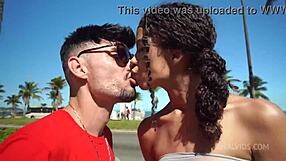 90m japanese-brazilian beauty nearly naked on street takes 3 huge cocks in dap anal no pussy