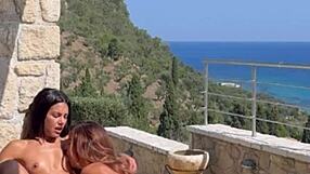 Apolonia's Yearning Lesbian Dildo Ecstasy and Pussy Licks