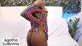 Petite latina takes huge monster cock anal assfucking deepthroat creampie!