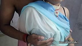 Desi Bhabhi's Massive Ass Pounded Hard in Saree Fuck Fest