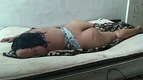 waiting naked with hubby for our creamy anal massage porn shoot...