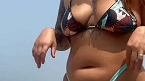 beach african hunk oils my swollen pussy lips?