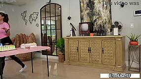 Krissy Knight Lola Aiko Ride and Lick in Taboo Group Spank Fest