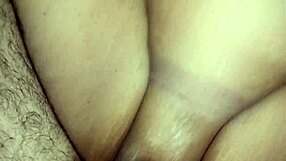 damn indian mature stepmom's big tits bounce as she moans through amateur anal fucking and pussy gaping on sofa
