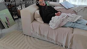 Step-Daddy Punishes Tight Asshole After Jeans Masturbation!