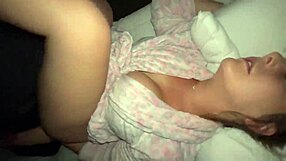 Man this couple's late night sex gets so hot with real moans