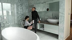 boss, before work can i deepthroat your monster cock and take ass to mouth?