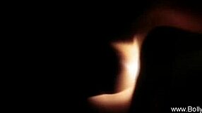 Indian brunette teases in nude forbidden erotic dance ritual