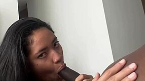 She Devours Best Friend's Boyfriend Cock In Amateur Blowjob