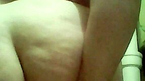 Massive bottle stretches tight ass in extreme anal insertion