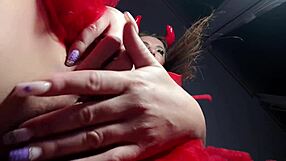 little femdom bdsm game has you jerking off to her total control
