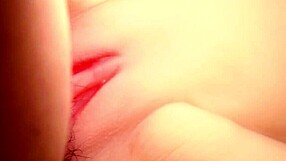 Double Penetration Stretches Cute Fuck Doll's Shaved Big Pussy Close Up with Toys