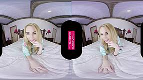 hey ivy jones wanna watch me shove this dildo deep in my petite blonde pussy for you in vr?