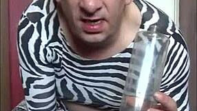 shy bisexual crossdresser mark wright begs a man to piss in his mouth while filmed