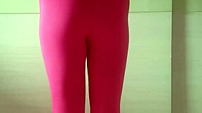 Misr4 update 1 pink gymwear tight leggings workout!