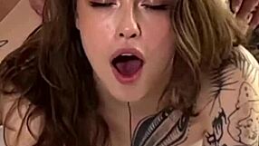 backstage tattoo model anal riding to orgasm