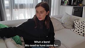 Step-Daddy Punishes Tight Asshole After Jeans Masturbation!