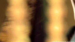 Indian brunette teases in nude forbidden erotic dance ritual