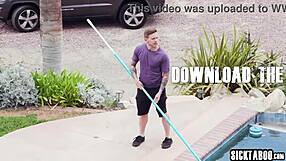 he rams his throbbing cock deep into brittney kade's tight shemale ass