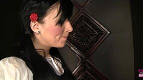 imagine cute ashley rubbing big clit on long shaft