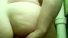 Massive bottle stretches tight ass in extreme anal insertion