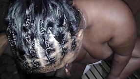 BIG BLACK COCK BAREBACKS FAT BBW ASS IN STEAMY SAUNA FUCK