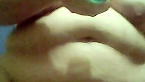 Massive bottle stretches tight ass in extreme anal insertion