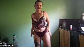 my little pig sneaks close on all fours for fun