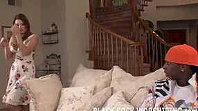 His big black monster cock makes me cum harder than you