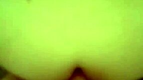 Teased fat wife begs in toilet for cum on humiliated face and ass