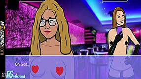 DANCING MATURE LESBIANS GET CLOTHES RIPPED IN NIGHT CLUB GAME!