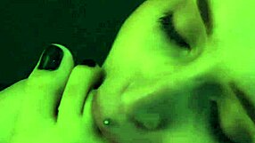 this bitch smothers you with pussy and toes til you beg??