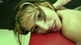 Wet Mells Blanco endures 4on1 monster cocks in balls-deep DAP DP gapes and creampie