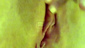 the cute big-ass princess spreads her pink pussy close-up for soft teasing fun