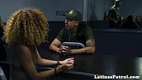 i'm the lucky agent railing this pierced latina babe bent over in hardcore doggystyle casting